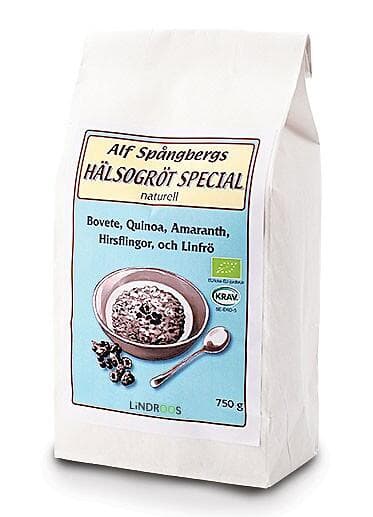 Alf Spångberg Hälsogröt Special Naturell 750g