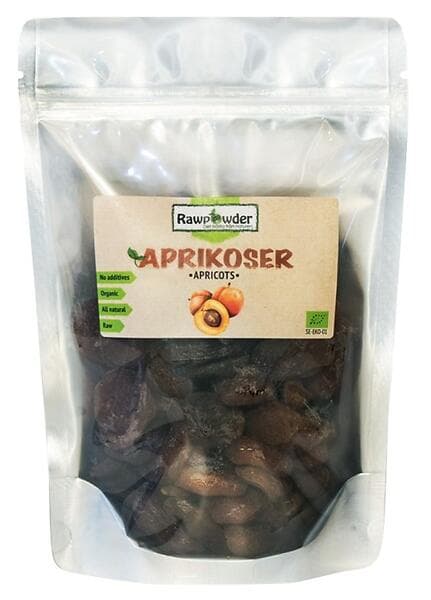 Rawpowder Aprikoser Soltorkade 500g