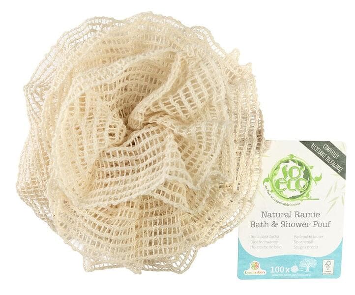 So Eco Natural Ramie Bath & Shower Pouf