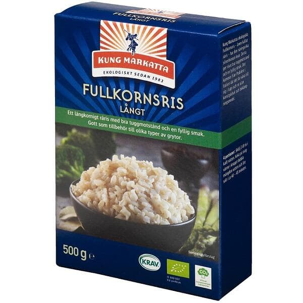 Kung Markatta Fullkornsris Långt 500g