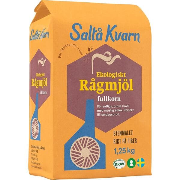 Saltå Kvarn Rågmjöl 1,25kg