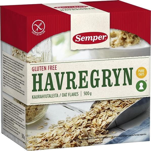 Semper Glutenfria Havregryn 500g