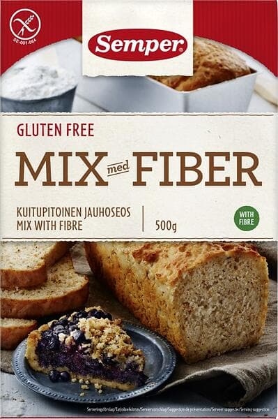 Semper Mix Med Fiberglutenfri 500g