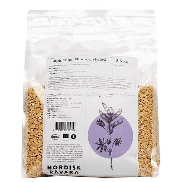 Nordisk Råvara Lupin Mirabor Krav 2,5kg