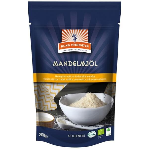 Kung Markatta Mandelmjöl Krav 200g