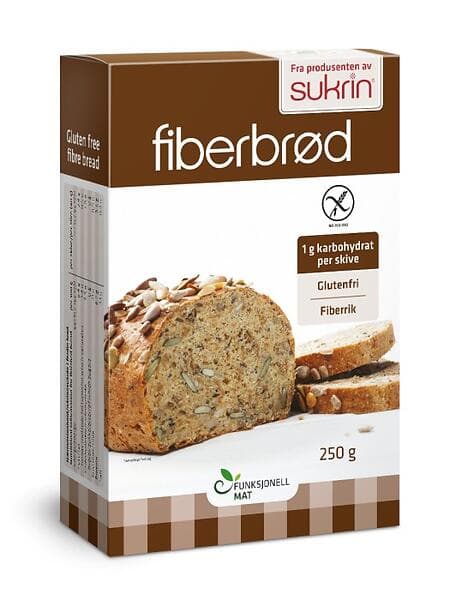 Fiberbrödglutenfri 250g