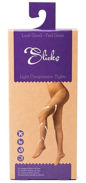 Slicks Light Compression Tights Beige 20Den