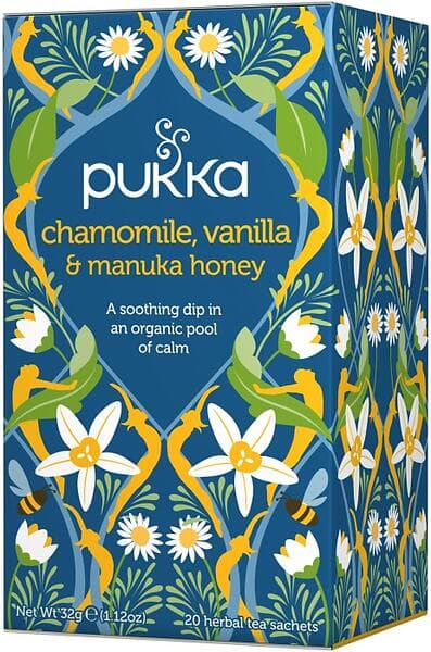 Pukka Chamomile Vanilla & Manuka Honey 20st