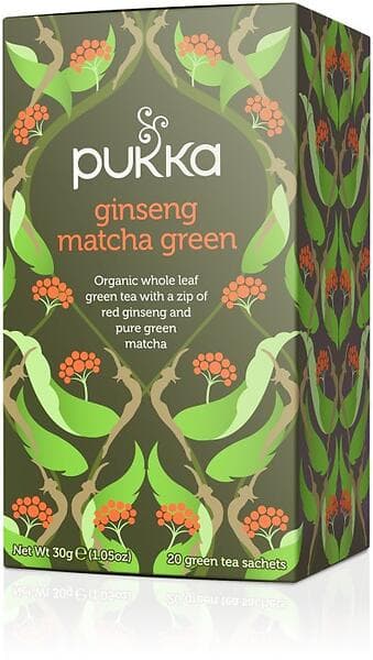 Pukka Ginseng Matcha Green 20st