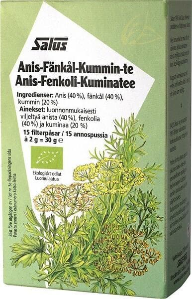 Anis-fänkål-kummin Te 15st