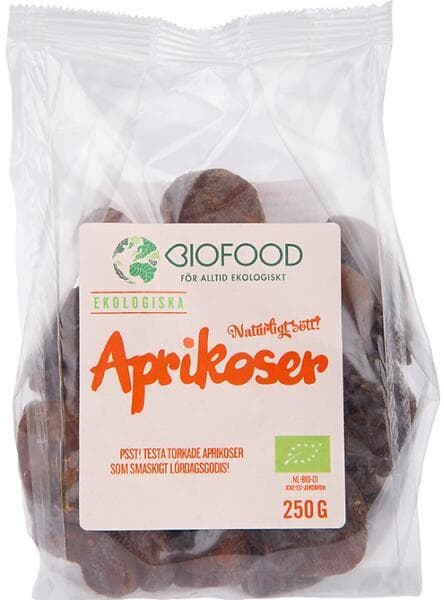 Biofood Aprikoser 250g