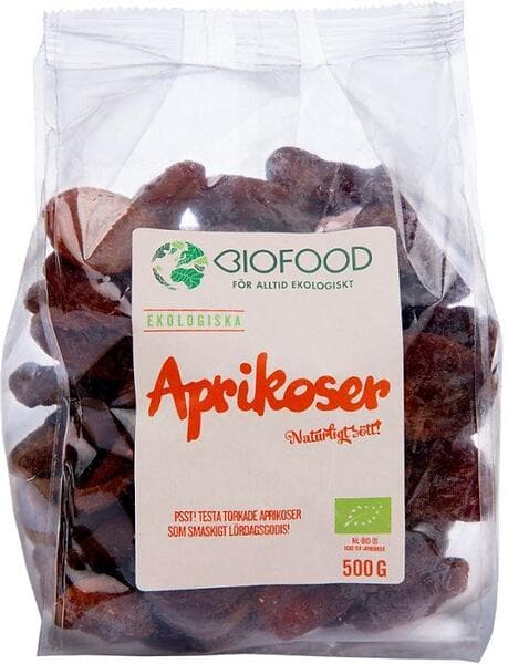 Biofood Aprikoser 500g