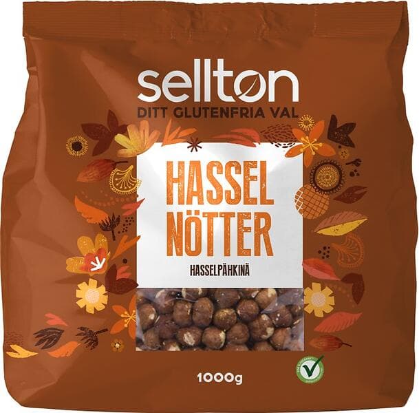 Sellton Hasselnötter 1kg