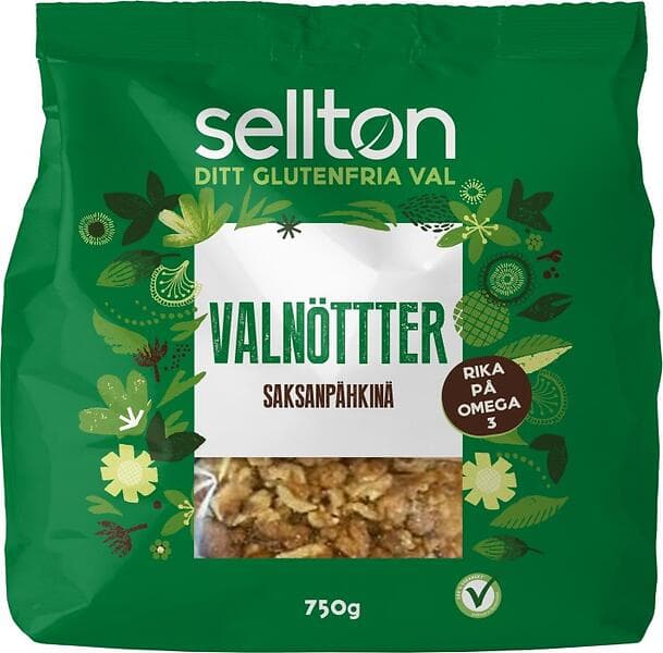 Sellton Valnötter 750g