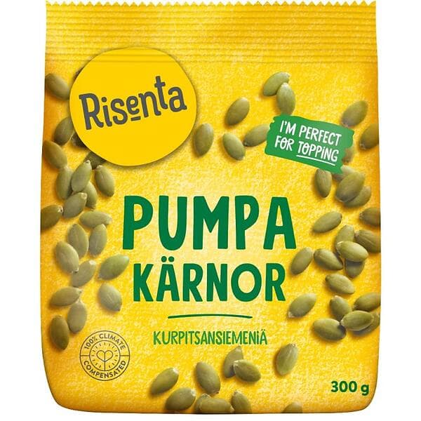 Risenta Pumpakärnor 300g