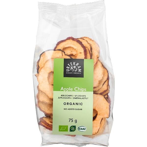 Urtekram Äppelchips 75g