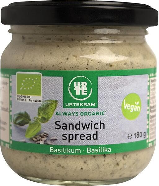 Urtekram Sandwich Spread Basilika 180g