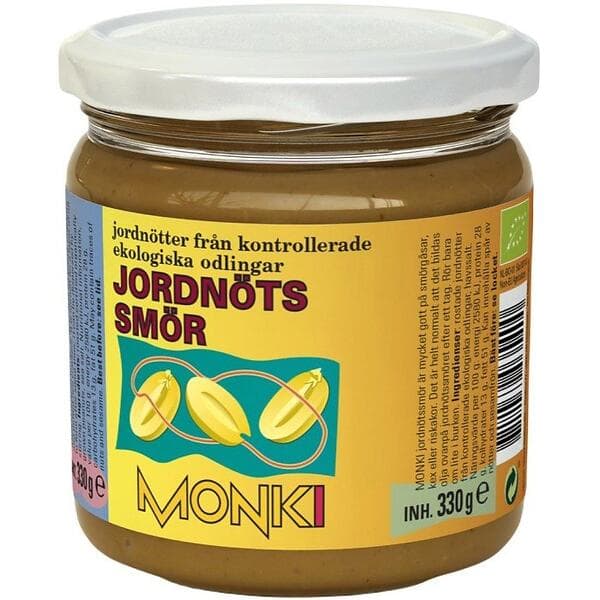 Monki Jordnötssmör 330g