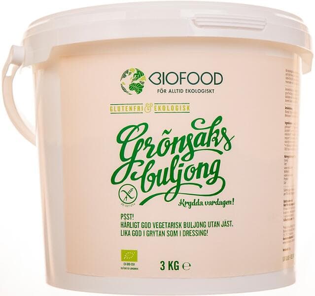 Biofood Grönsaksbuljong 3kg