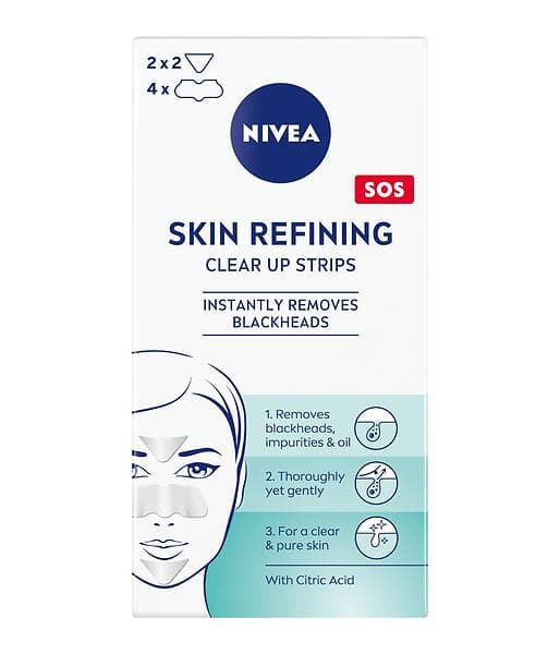 Nivea Skin Refining Clear Up Strips (6-pack)