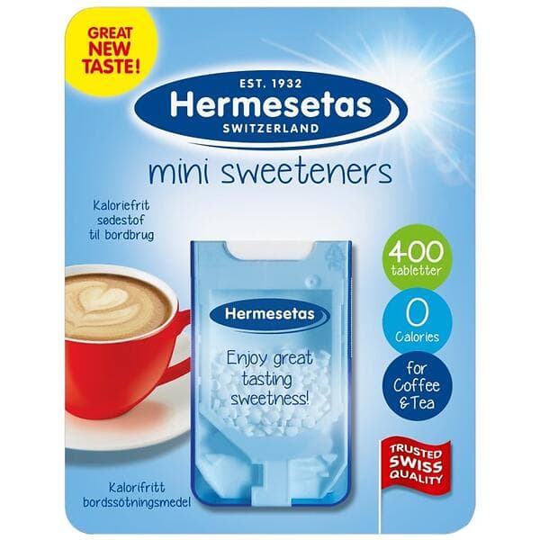 Hermesetas Tabletter 400st