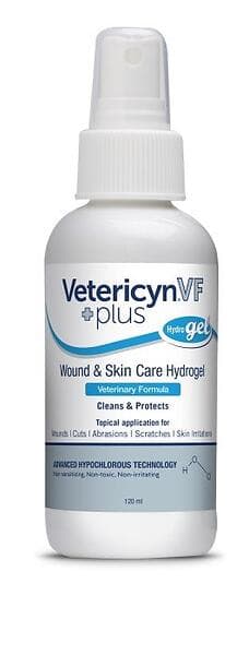 Vetericyn VF+ Antimicrobial Wound & Skin Hydrogel 120ml