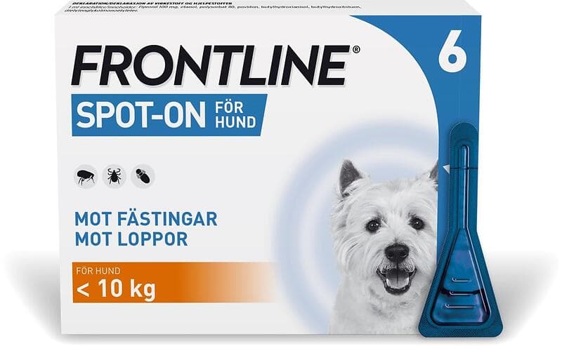 Frontline Vet. Spot-on Hund Lösning 100mg/ml 6x0,67ml