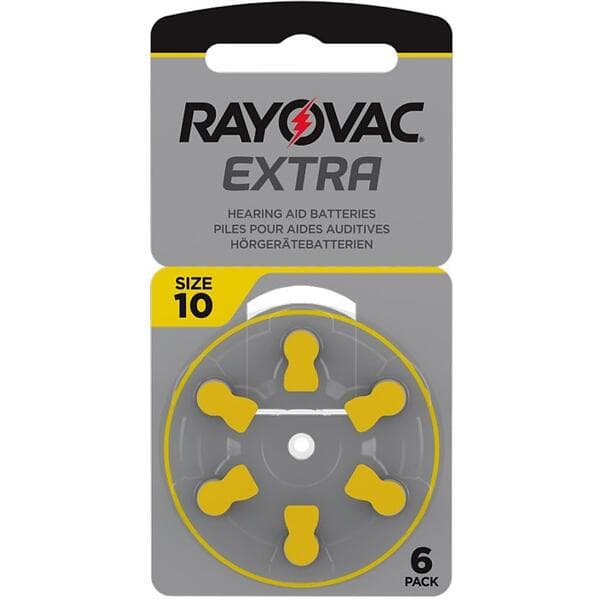 Rayovac Extra Advanced 10 6-pack