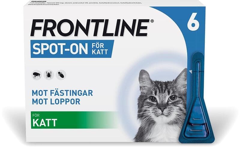 Frontline Vet. Spot-on Katt Lösning 100mg/ml 6x0,5ml