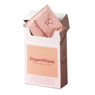 OrganiCup OrganiWipes 10st