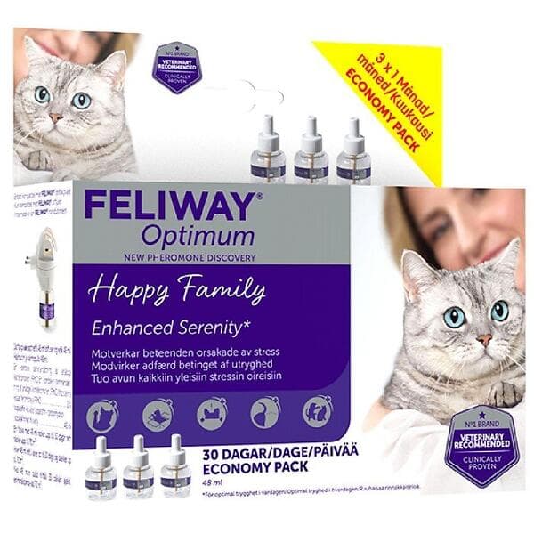 Feliway Optimum Refill 3x48ml