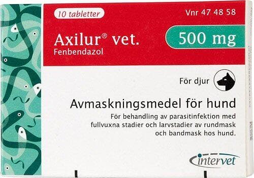 Axilur Vet. Tablett 500mg 10st