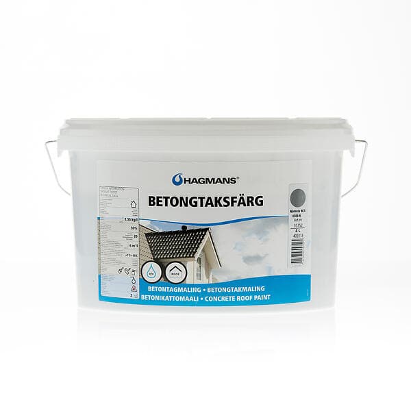 Hagmans Betongtaksfärg Tegel 10L