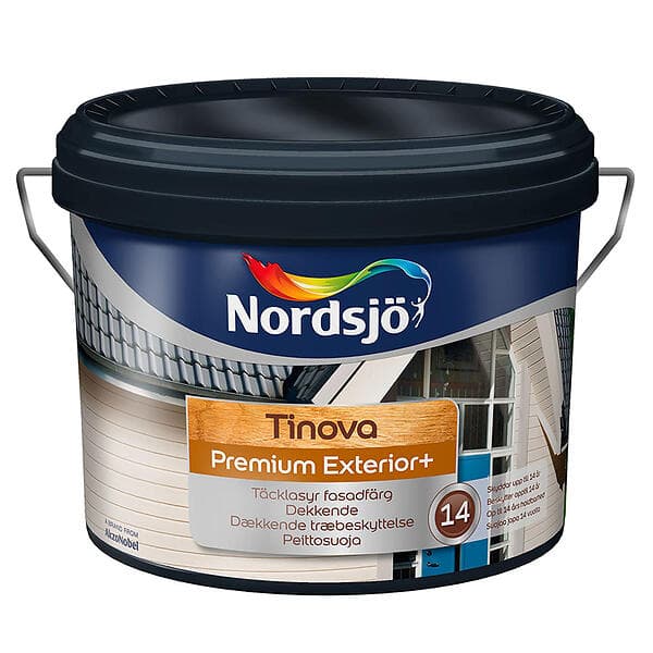 Nordsjö Tinova Premium Exterior+ Vit 10L