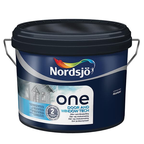 Nordsjö Fönsterfärg One Door & Window Tech VIT 2,5l