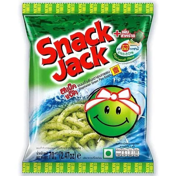 Snack Jack Crispy Wasabi Bågar Nori 70g