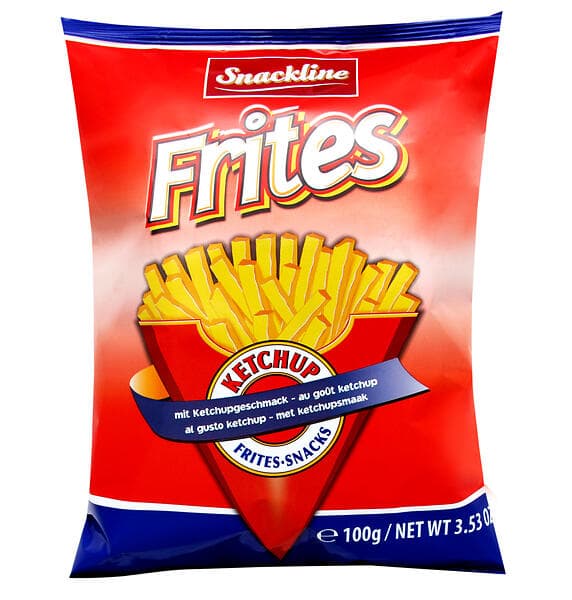 Snackline Frites-snacks with ketchup flavor 100g