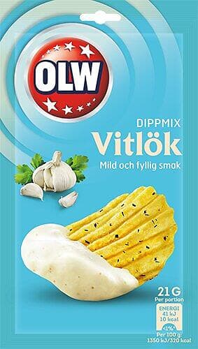 OLW Dipmix Vitlök 21g