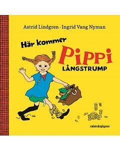 Här Kommer Pippi Långstrump Bok Rabén&Sjögren