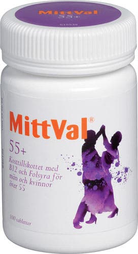 MittVal 55+ 100 Tabletter