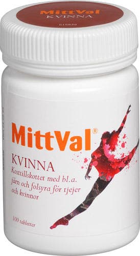 MittVal Kvinna 100 Tabletter