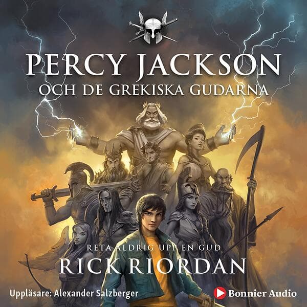 Percy Jackson Och De Grekiska Gudarna Ljudbok