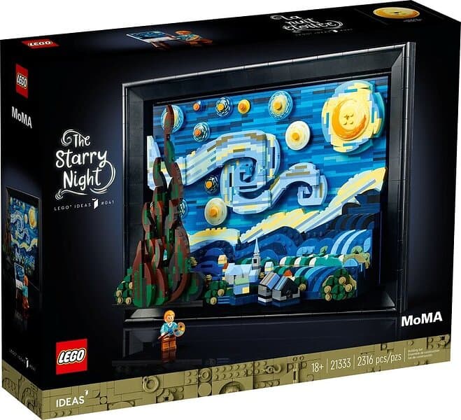 LEGO Ideas 21333 Vincent van Gogh – Stjärnenatt