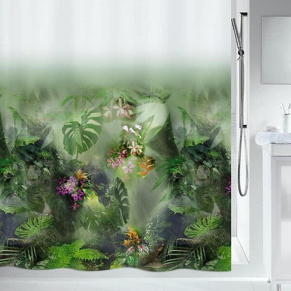 Spirella Jungle Duschdraperi 180x200cm