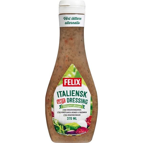 Felix Italiensk Dressing Fettfri 370ml