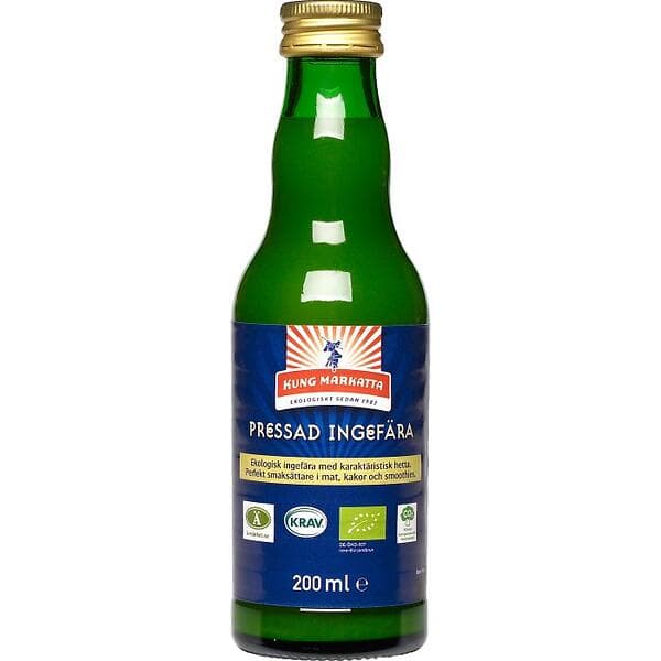 Kung Markatta Pressad Ingefära 200ml