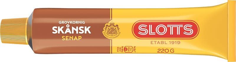 Slotts Skånsk Senap Tub 220g