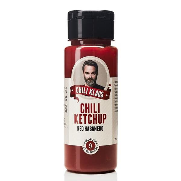 Chili Klaus Ketchup Red Habanero 250ml