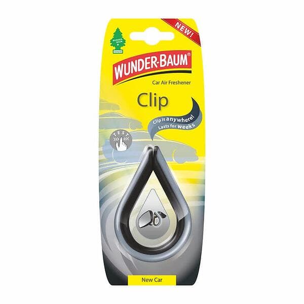 Wunder-Baum Clip Clips New Car Scent