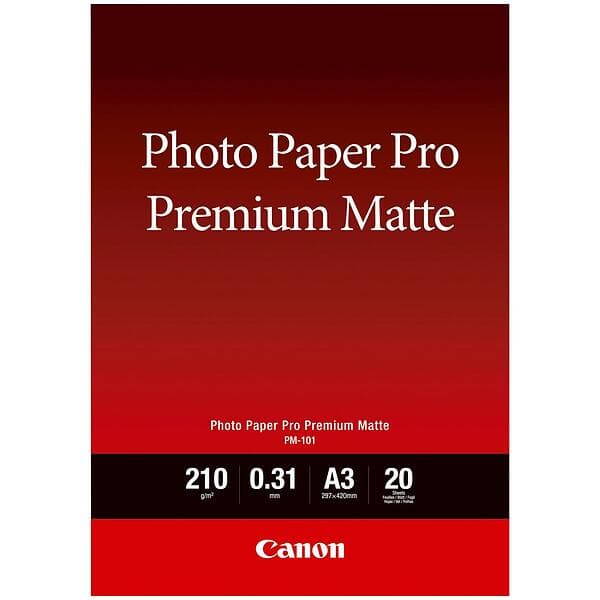 Canon PM-101 Pro Premium Matte A3 210g 20 st